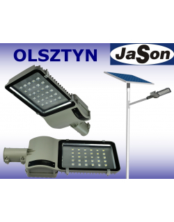 Lampa solarna PV 80W / Li-ion 30Ah / regulator solarny / ANERN EL-SSL-I-40W
