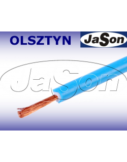 Przewód mierniczy silikonowy elastyczny niebieski 20A Li2G-1,0mm2 BU - HIRSCHMANN